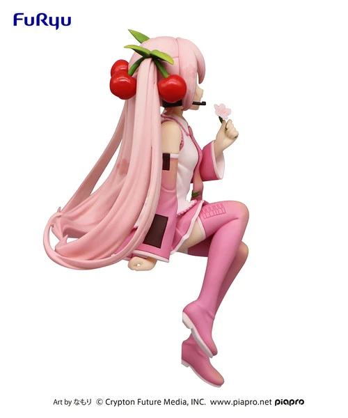 FURYU Sakura Miku 2022 Ver Hatsune Miku Noodle Stopper Vocaloid Figure 6 FURYU Sakura Miku 2022 Ver Hatsune Miku Noodle Stopper Vocaloid Figure - Image 4