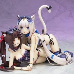 FLARE Chocola & Vanilla Playful Kitty Ver NekoPara Figure Set -Toy Model Cosplay Store 4589977240610 figure chocola and vanilla playful kitty ver neko para set alta