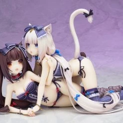 FLARE Chocola & Vanilla Playful Kitty Ver NekoPara Figure Set -Toy Model Cosplay Store 4589977240610 figure chocola and vanilla playful kitty ver neko para set altb