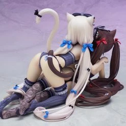 FLARE Chocola & Vanilla Playful Kitty Ver NekoPara Figure Set -Toy Model Cosplay Store 4589977240610 figure chocola and vanilla playful kitty ver neko para set altf