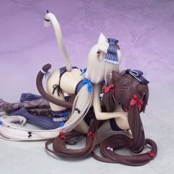 FLARE Chocola & Vanilla Playful Kitty Ver NekoPara Figure Set -Toy Model Cosplay Store 4589977240610 figure chocola and vanilla playful kitty ver neko para set altg