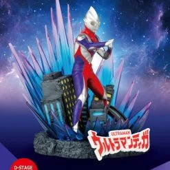 BEAST KINGDOM Ultraman Tiga D-Stage Ver Ultraman Figure -Toy Model Cosplay Store 4711203448129 figure ultraman tiga d stage ver ultraman altb