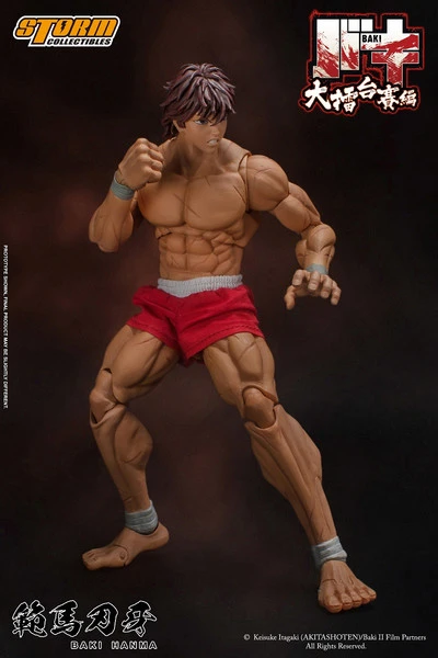 Baki Hanma Baki Storm Collectibles Action Figure 8 Baki Hanma Baki Storm Collectibles Action Figure - Image 6