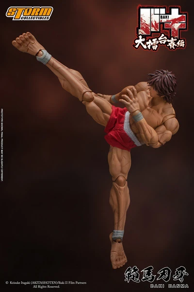 Baki Hanma Baki Storm Collectibles Action Figure 10 Baki Hanma Baki Storm Collectibles Action Figure - Image 8