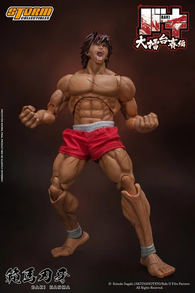 Baki Hanma Baki Storm Collectibles Action Figure 12 Baki Hanma Baki Storm Collectibles Action Figure - Image 10