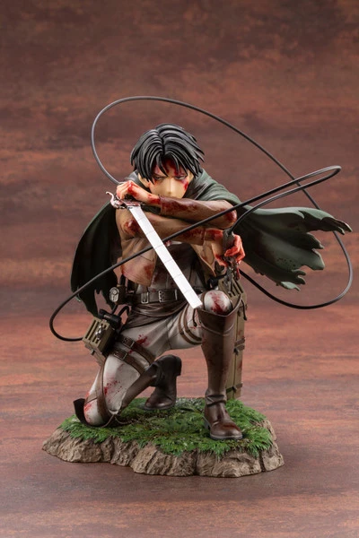 KOTOBUKIYA Levi (Re-run) Fortitude Ver Attack On Titan ARTFX J Figure 4 KOTOBUKIYA Levi (Re-run) Fortitude Ver Attack On Titan ARTFX J Figure - Image 2