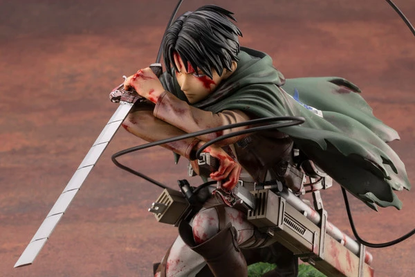 KOTOBUKIYA Levi (Re-run) Fortitude Ver Attack On Titan ARTFX J Figure 14 KOTOBUKIYA Levi (Re-run) Fortitude Ver Attack On Titan ARTFX J Figure - Image 12