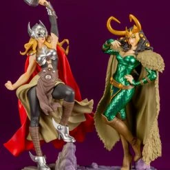 KOTOBUKIYA Thor (Jane Foster) Marvel Bishoujo Statue Figure -Toy Model Cosplay Store 4934054025152 figure thor jane foster marvel bishoujo statue altf