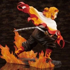 KOTOBUKIYA Kyojuro Rengoku Demon Slayer ARTFX J Figure -Toy Model Cosplay Store 4934054026562 figure kyojuro rengoku demon slayer artfx j alte
