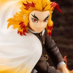 KOTOBUKIYA Kyojuro Rengoku Demon Slayer ARTFX J Figure -Toy Model Cosplay Store 4934054026562 figure kyojuro rengoku demon slayer artfx j altg