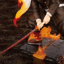 KOTOBUKIYA Kyojuro Rengoku Demon Slayer ARTFX J Figure -Toy Model Cosplay Store 4934054026562 figure kyojuro rengoku demon slayer artfx j alth