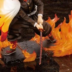 KOTOBUKIYA Kyojuro Rengoku Demon Slayer ARTFX J Figure -Toy Model Cosplay Store 4934054026562 figure kyojuro rengoku demon slayer artfx j alti