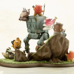 KOTOBUKIYA The Little Rebels Battle Of Endor Ver Star Wars Return Of The Jedi ARTFX Artist Series Figure -Toy Model Cosplay Store 4934054032051 figure the little rebels battle of endor ver star wars return of the jedi artfx artist series altd