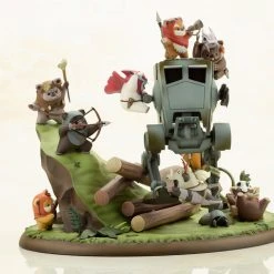 KOTOBUKIYA The Little Rebels Battle Of Endor Ver Star Wars Return Of The Jedi ARTFX Artist Series Figure -Toy Model Cosplay Store 4934054032051 figure the little rebels battle of endor ver star wars return of the jedi artfx artist series altg