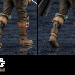 KOTOBUKIYA Mandalorian & Grogu With Beskar Staff The Mandalorian ARTFX+ Figure -Toy Model Cosplay Store 4934054039555 figure mandalorian and grogu with beskar staff the mandalorian artfx altj