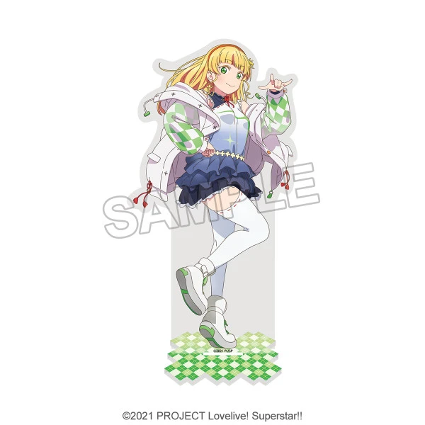 BANDAI NAMCO ARTS Love Live! Superstar!! Sumire Heanna Deka Acrylic Stand 3 BANDAI NAMCO ARTS Love Live! Superstar!! Sumire Heanna Deka Acrylic Stand