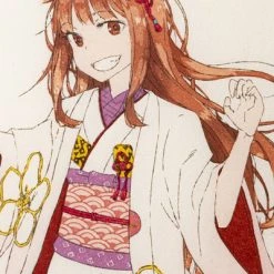 KADOKAWA Holo Wolf Beauty With Cherry Blossoms Spice And Wolf Exclusive Ukiyo-e Woodblock Print (Import) 24 KADOKAWA Holo Wolf Beauty With Cherry Blossoms Spice And Wolf Exclusive Ukiyo-e Woodblock Print (Import) -Toy Model Cosplay Store 4935228539611 merchandise holo wolf beauty with cherry blossoms spice and wolf ukiyo e woodblock print exclusive import alte