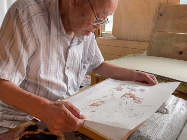 KADOKAWA Holo Wolf Beauty With Cherry Blossoms Spice And Wolf Exclusive Ukiyo-e Woodblock Print (Import) 11 KADOKAWA Holo Wolf Beauty With Cherry Blossoms Spice And Wolf Exclusive Ukiyo-e Woodblock Print (Import) - Image 9