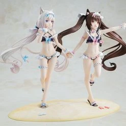 Chocola & Vanilla Maid Swimsuit Ver NekoPara Special Kadokawa Figure Set -Toy Model Cosplay Store 4942330140406 figure chocola and vanilla maid swimsuit ver nekopara special kadokawa set altc