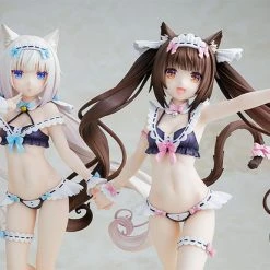 Chocola & Vanilla Maid Swimsuit Ver NekoPara Special Kadokawa Figure Set -Toy Model Cosplay Store 4942330140406 figure chocola and vanilla maid swimsuit ver nekopara special kadokawa set altg