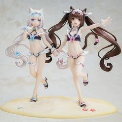 Chocola & Vanilla Maid Swimsuit Ver NekoPara Special Kadokawa Figure Set