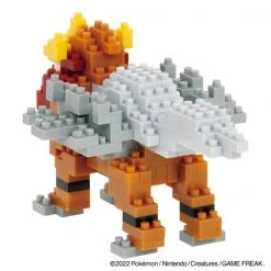 Entei Pokemon Nanoblock Series Set -Toy Model Cosplay Store 4972825221662 model kit entei pokemon nanoblock alta