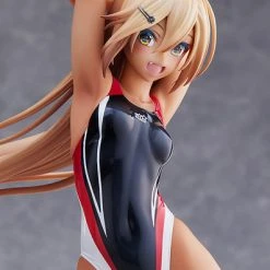 AMAKUNI Kouhai-chan Of The Swim Team Red Line Swimsuit Ver Arms Note Figure -Toy Model Cosplay Store 4981932517575 figure kouhai chan of the swim team red line swimsuit ver arms note altd