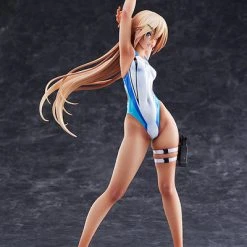 AMAKUNI Kouhai-chan Of The Swim Team Blue Line Swimsuit Ver Arms Note Figure -Toy Model Cosplay Store 4981932517582 figure kouhai chan of the swim team blue line swimsuit ver arms note altc