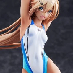 AMAKUNI Kouhai-chan Of The Swim Team Blue Line Swimsuit Ver Arms Note Figure -Toy Model Cosplay Store 4981932517582 figure kouhai chan of the swim team blue line swimsuit ver arms note altd