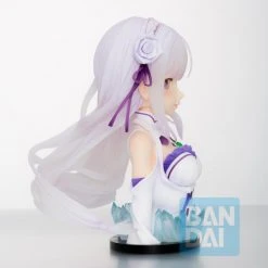 BANDAI FIGURE Emilia Re:ZERO Ichiban Bust Figure 8 BANDAI FIGURE Emilia Re:ZERO Ichiban Bust Figure -Toy Model Cosplay Store 4983164177817 figure emilia rezero bust altb
