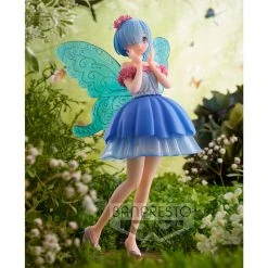 BANPRESTO Rem Fairy Elements Ver Re:ZERO Prize Figure -Toy Model Cosplay Store 4983164179477 figure rem fairy elements re zero prize altd