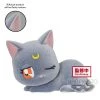 BANPRESTO Luna Cat Nap Ver Pretty Guardian Sailor Moon Fluffy Puffy Prize Figure