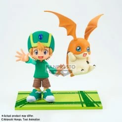 BANPRESTO Takeru & Patamon DXF Adventure Archives Ver Digimon Adventure Prize Figure