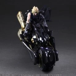 SQUARE ENIX Cloud Strife & Fenrir Play Arts -Kai- Final Fantasy VII Advent Children Action Figure -Toy Model Cosplay Store 4988601335911 figure cloud strife and fenrir play arts kai final fantasy vii advent children action altb