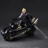 SQUARE ENIX Cloud Strife & Fenrir Play Arts -Kai- Final Fantasy VII Advent Children Action Figure -Toy Model Cosplay Store 4988601335911 figure cloud strife and fenrir play arts kai final fantasy vii advent children action primary