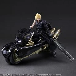 SQUARE ENIX Cloud Strife & Fenrir Play Arts -Kai- Final Fantasy VII Advent Children Action Figure