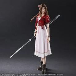 SQUARE ENIX Aerith Gainsborough Play Arts -Kai- Final Fantasy VII Remake Action Figure -Toy Model Cosplay Store 4988601348683 figure aerith gainsborough play arts kai final fantasy vii remake action altC
