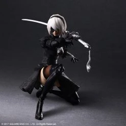 SQUARE ENIX YoRHa No. 2 Type B Deluxe Ver NieR Automata Play Arts Kai Action Figure 18 SQUARE ENIX YoRHa No. 2 Type B Deluxe Ver NieR Automata Play Arts Kai Action Figure -Toy Model Cosplay Store 4988601353328 figure yorha no 2 type b deluxe ver nier automata play arts kai action alte