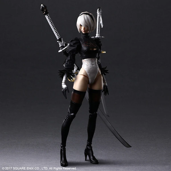 SQUARE ENIX YoRHa No. 2 Type B Deluxe Ver NieR Automata Play Arts Kai Action Figure 9 SQUARE ENIX YoRHa No. 2 Type B Deluxe Ver NieR Automata Play Arts Kai Action Figure - Image 7