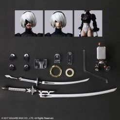 SQUARE ENIX YoRHa No. 2 Type B Deluxe Ver NieR Automata Play Arts Kai Action Figure 23 SQUARE ENIX YoRHa No. 2 Type B Deluxe Ver NieR Automata Play Arts Kai Action Figure -Toy Model Cosplay Store 4988601353328 figure yorha no 2 type b deluxe ver nier automata play arts kai action altj