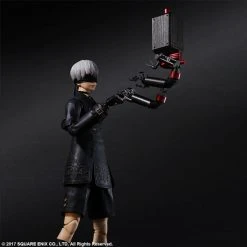 SQUARE ENIX YoRHa No. 9 Type S Deluxe Ver NieR Automata Play Arts Kai Action Figure -Toy Model Cosplay Store 4988601354332 figure yorha no 9 type s deluxe ver nier automata play arts kai action altc