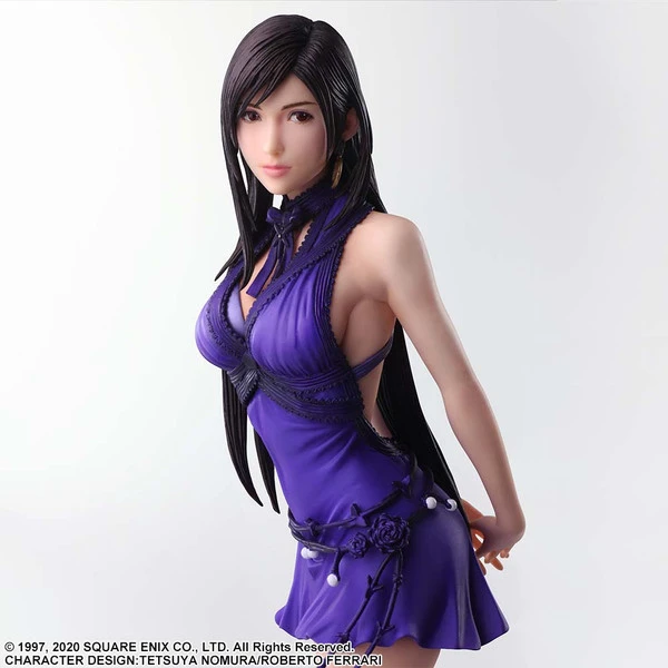 SQUARE ENIX Tifa Lockhart Dress Ver Final Fantasy VII Remake Static Arts Figure 6 SQUARE ENIX Tifa Lockhart Dress Ver Final Fantasy VII Remake Static Arts Figure - Image 4