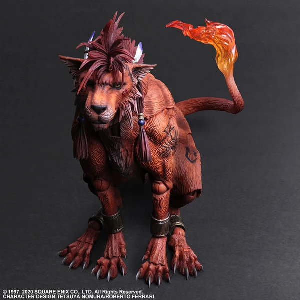 SQUARE ENIX Red XIII Play Arts -Kai- Final Fantasy VII Remake Action Figure 7 SQUARE ENIX Red XIII Play Arts -Kai- Final Fantasy VII Remake Action Figure - Image 5