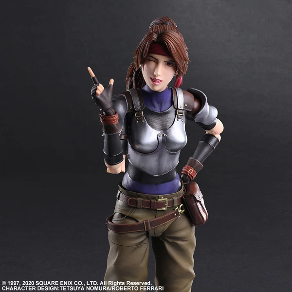 SQUARE ENIX Jessie Play Arts -Kai- Final Fantasy VII Remake Action Figure 5 SQUARE ENIX Jessie Play Arts -Kai- Final Fantasy VII Remake Action Figure - Image 3