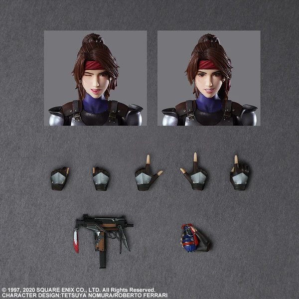 SQUARE ENIX Jessie Play Arts -Kai- Final Fantasy VII Remake Action Figure 10 SQUARE ENIX Jessie Play Arts -Kai- Final Fantasy VII Remake Action Figure - Image 8