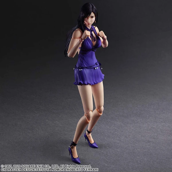 SQUARE ENIX Tifa Lockhart Dress Ver Final Fantasy VII Remake Play Arts Kai Action Figure 5 SQUARE ENIX Tifa Lockhart Dress Ver Final Fantasy VII Remake Play Arts Kai Action Figure - Image 3