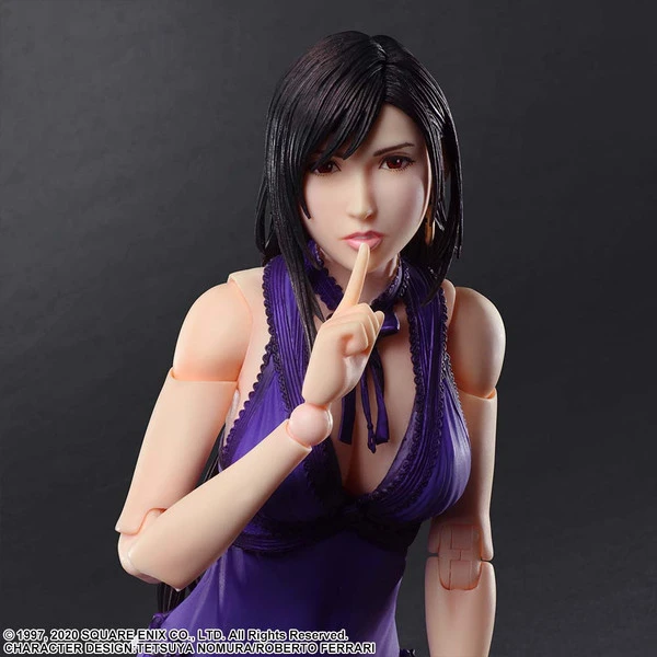 SQUARE ENIX Tifa Lockhart Dress Ver Final Fantasy VII Remake Play Arts Kai Action Figure 7 SQUARE ENIX Tifa Lockhart Dress Ver Final Fantasy VII Remake Play Arts Kai Action Figure - Image 5