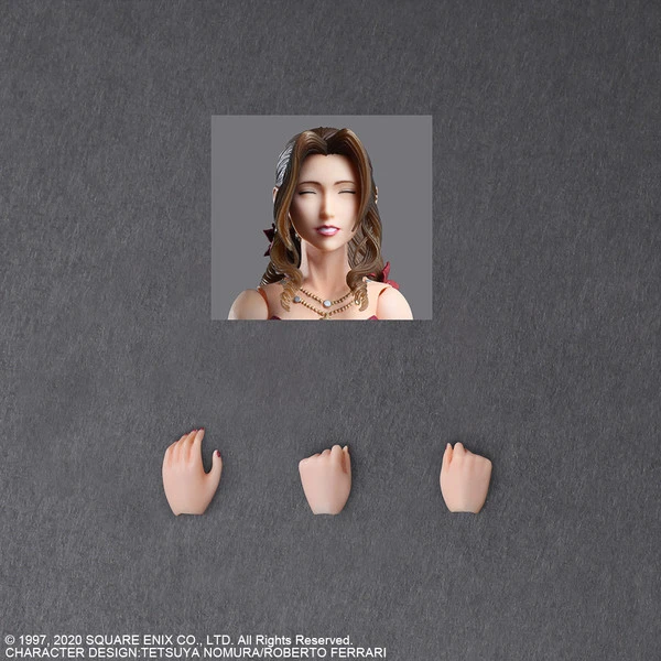 SQUARE ENIX Aerith Gainsborough Dress Ver Final Fantasy VII Remake Play Arts Kai Action Figure 10 SQUARE ENIX Aerith Gainsborough Dress Ver Final Fantasy VII Remake Play Arts Kai Action Figure - Image 8
