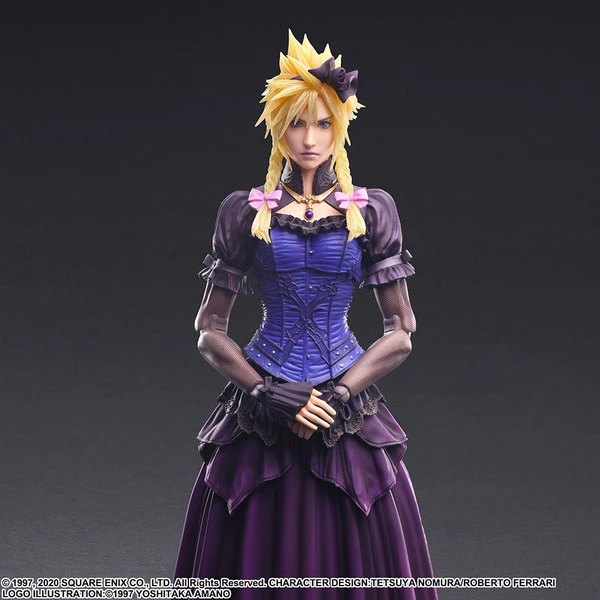 SQUARE ENIX Cloud Strife Dress Ver Final Fantasy VII Remake Play Arts Kai Action Figure 9 SQUARE ENIX Cloud Strife Dress Ver Final Fantasy VII Remake Play Arts Kai Action Figure - Image 7