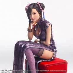 SQUARE ENIX Tifa Lockhart Sporty Dress Ver Final Fantasy VII Remake Static Arts Figure -Toy Model Cosplay Store 4988601363846 figure tifa lockhart sporty dress ver final fantasy vii remake static arts altc